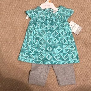 Teal and gray play set
